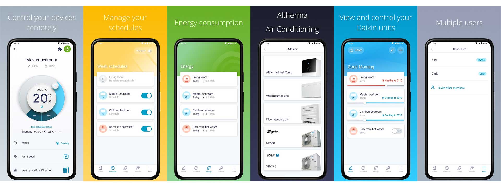 Controllo temperatura con app